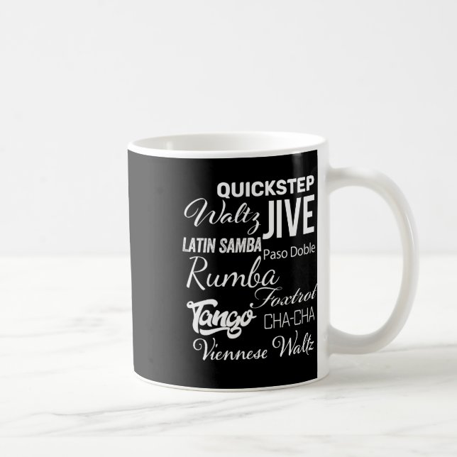 Ballroom Dancer Pun Gift Kaffemugg (Höger)