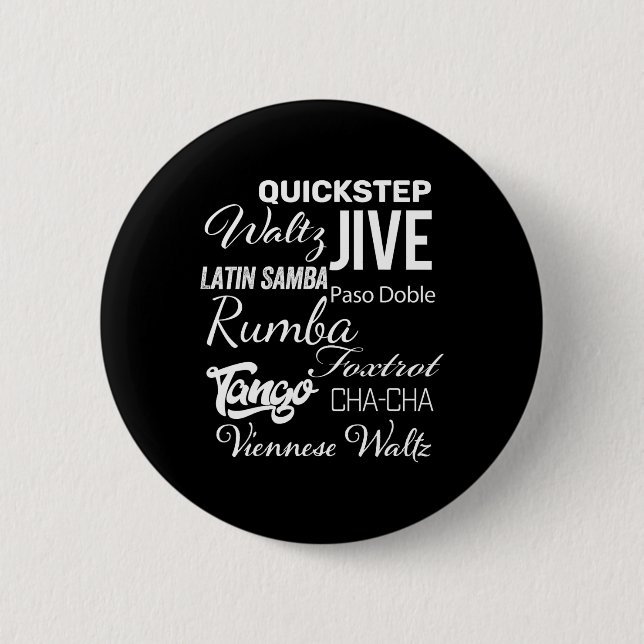 Ballroom Dancer Pun Gift Knapp (Framsida)