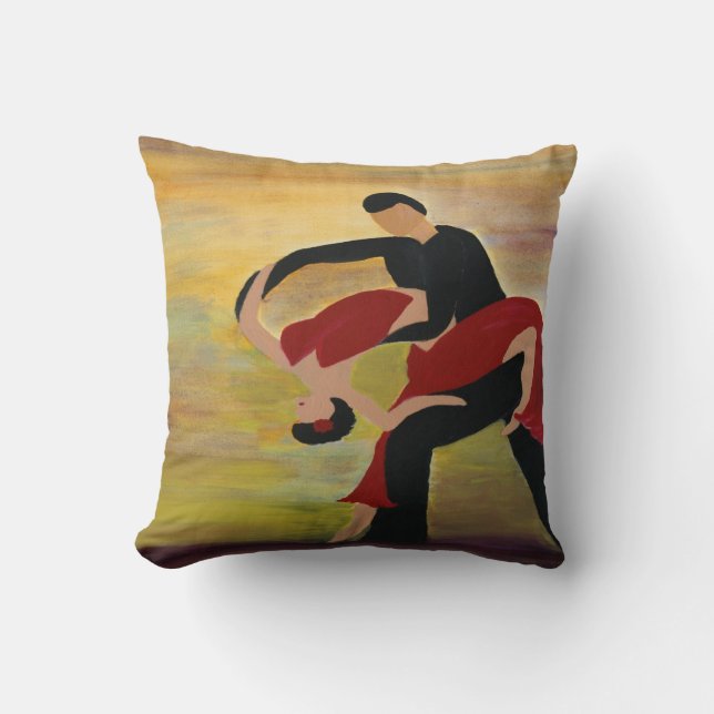 Ballroom Dancers dekorativ kudde (Framsida)