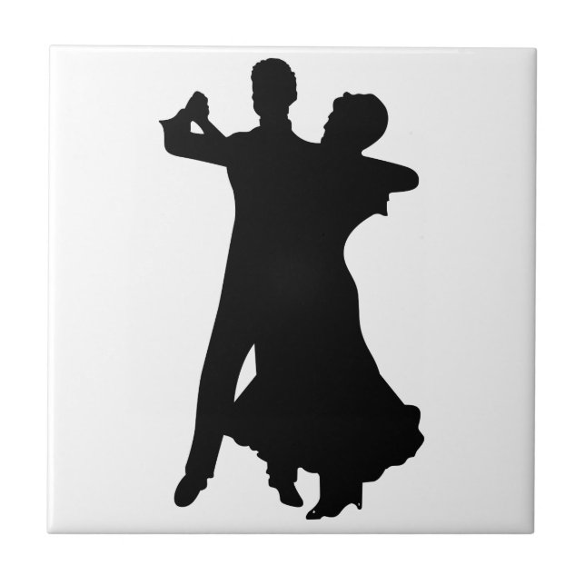 Ballroom Dancers Kakelplatta (Framsidan)