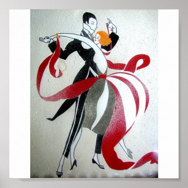 BALLROOM DANCING ART DECO 3 POSTER (Framsidan)