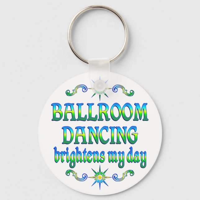 Ballroom Dancing Brightens Nyckelring (Framsida)
