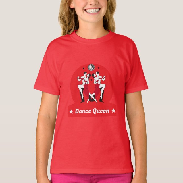 Ballroom Dancing Champions T Shirt (Framsida)