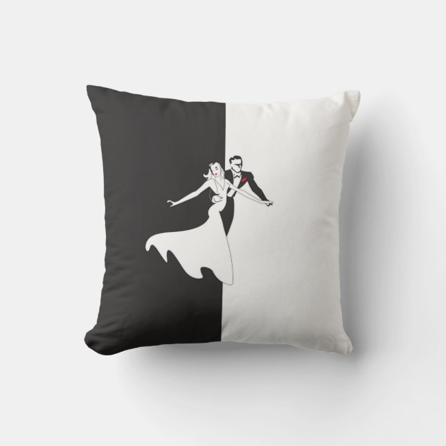 Ballroom Dancing Couple Kudde (Framsida)