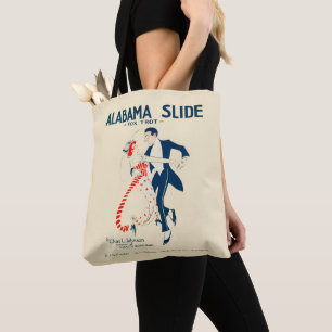 Ballroom Dancing Fox Trot Alabama Slide Tote Bag Tygkasse