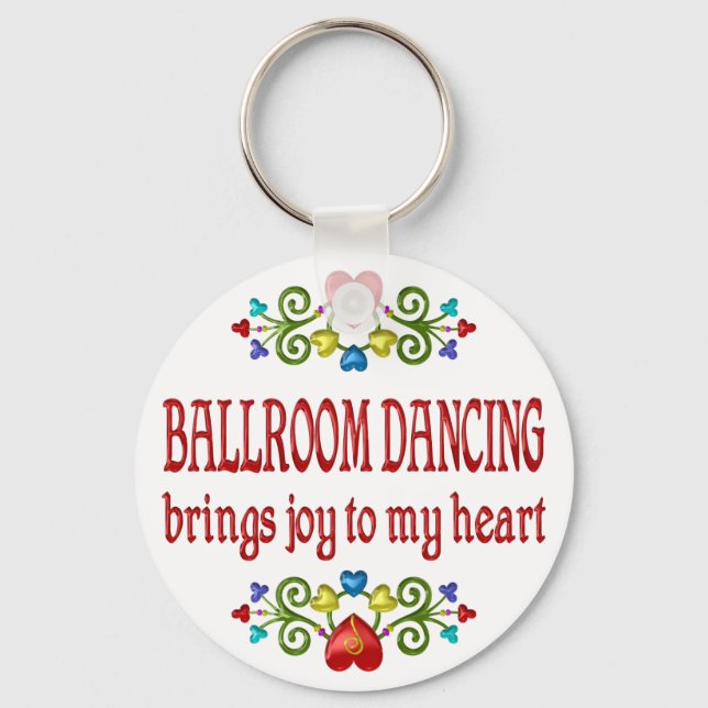 Ballroom Dancing Joy Nyckelring (Framsida)