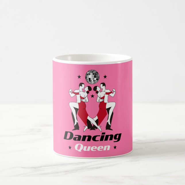 Ballroom Dancing Queen Magisk Mugg (Center)