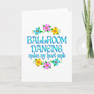 Ballroom Dancing Smiles Kort