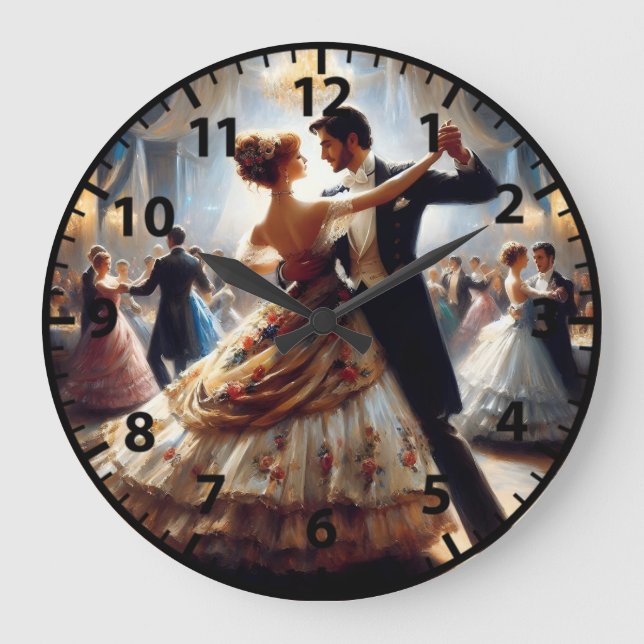 Ballroom Dancing Swing Dance Par Stor Klocka (Framsida)