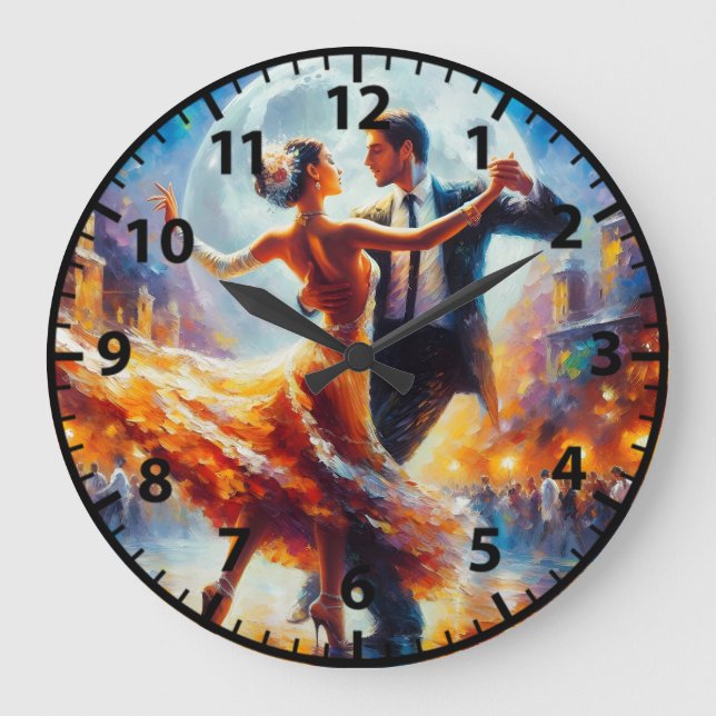Ballroom Dancing Swing Dance Par Stor Klocka (Framsida)