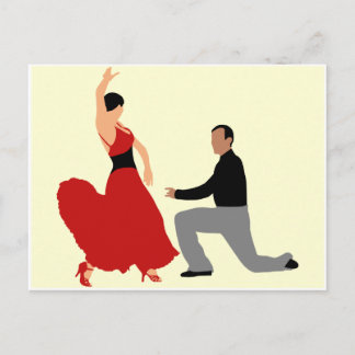 Ballroom Dancing Vykort