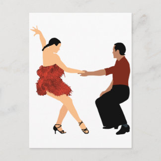 Ballroom Dancing Vykort