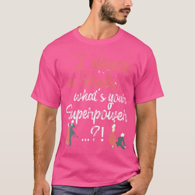 Ballroom Dancing Women Manar Dancer Couple Dance G T Shirt (Framsida)