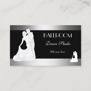BALLROOM Dansstudio Danslektioner 2 Visitkort