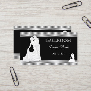 BALLROOM Dansstudio Danslektioner 3 Visitkort