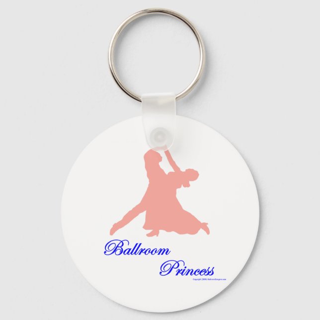 Ballroom Princess Keychain Nyckelring (Framsida)