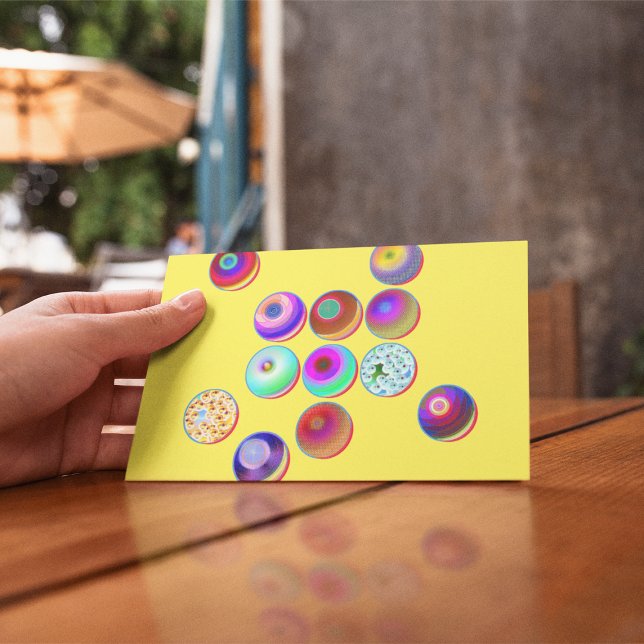 Balls & Bubbles № 27 Postkortsmall Vykort (Skapare uppladdad)