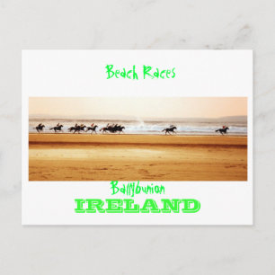 Ballybunion strandracing vykort