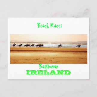Ballybunion strandracing vykort