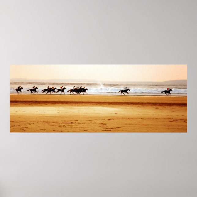 Ballybunionens strand tävling poster (Framsidan)