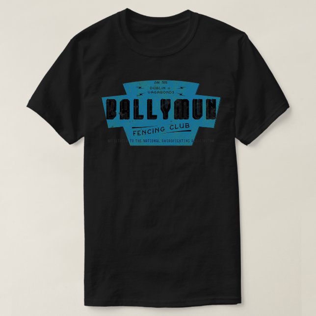 Ballymun Vintage T Shirt (Design framsida)