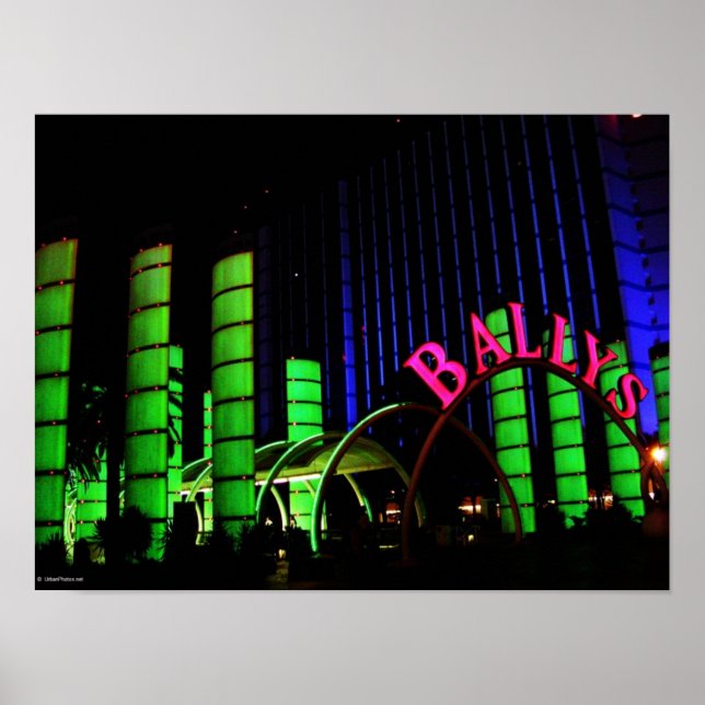 Ballys Las Vegas Poster (Framsidan)