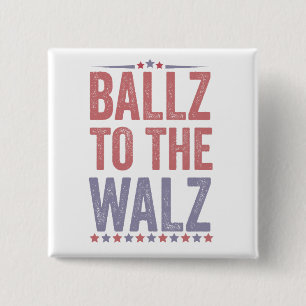 Ballz till valen i Walz Harris Walz 2024 Knapp