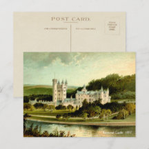 Balmoral Castle 1897 återupprättade High Resolutio