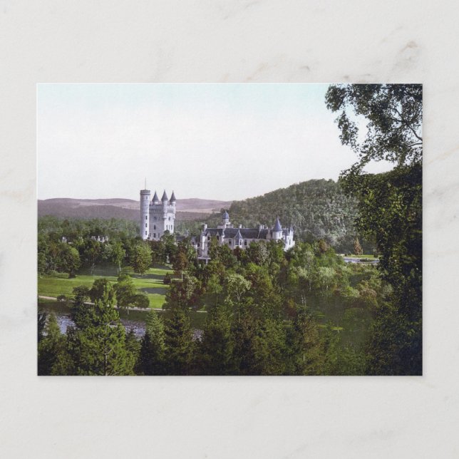 Balmoral Castle - 1901 Vykort (Framsida)