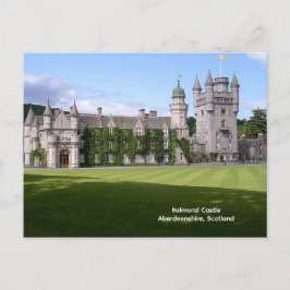 Balmoral Castle, Aberdeenshire, Skottland Vykort