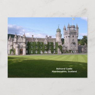 Balmoral Castle, Aberdeenshire, Skottland Vykort