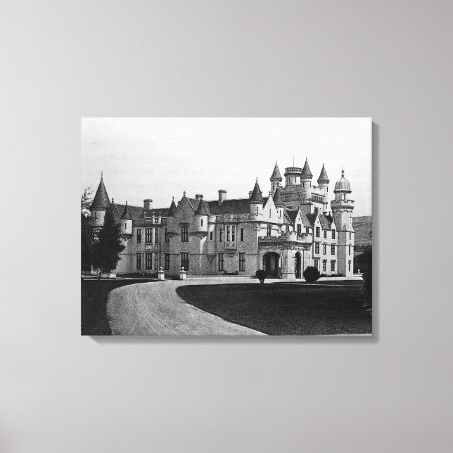 Balmoral Castle Canvastryck (Framsida)