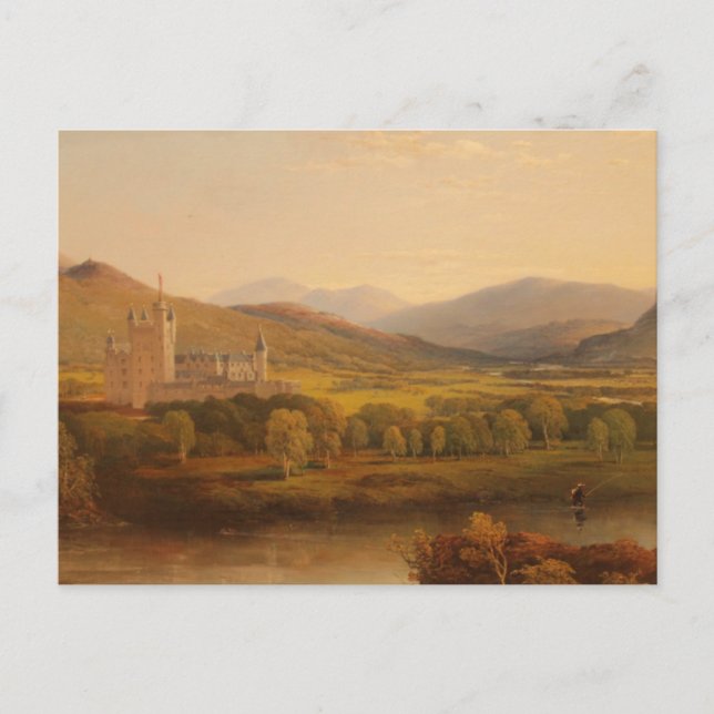 Balmoral Castle från James Cassie Vykort (Framsida)