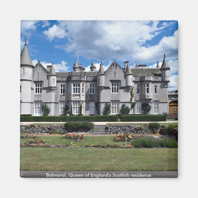 Balmoral, drottning av Englands skotska hemvist Magnet (Framsidan)