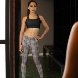 Balmoral Grå Tartan Leggings