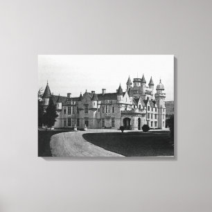 Balmoral slott canvastryck