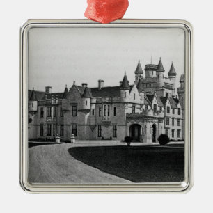 Balmoral slott julgransprydnad metall