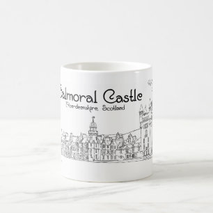 Balmoral slott Skottland Kaffemugg