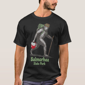 Balmorhea State Park Texas TX Hiking Bigfoot Sasqu T Shirt