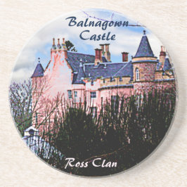 Balnagown Castle, Inverness Scotland - Ross Klan Underlägg Sandsten