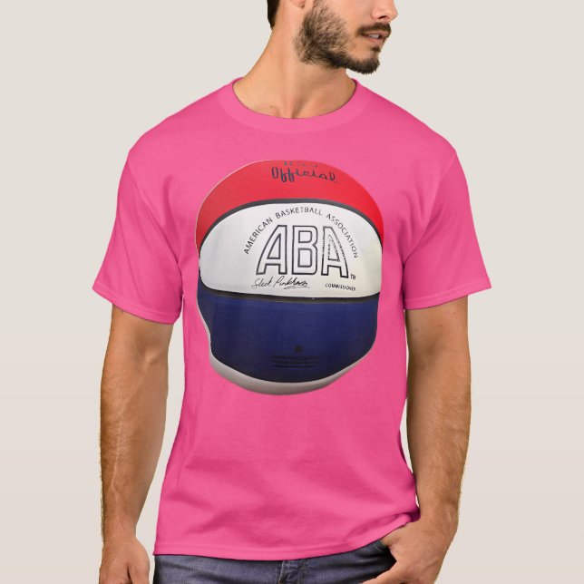 Balon Aba före fusion med NBA T Shirt (Framsida)