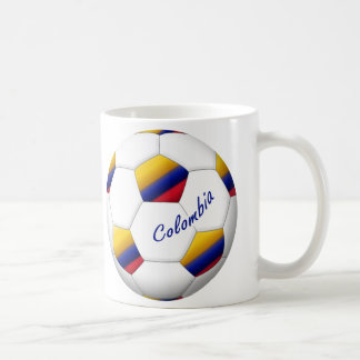 Balón de FÚTBOL COLOMBIA Bandera nacional Kaffemugg