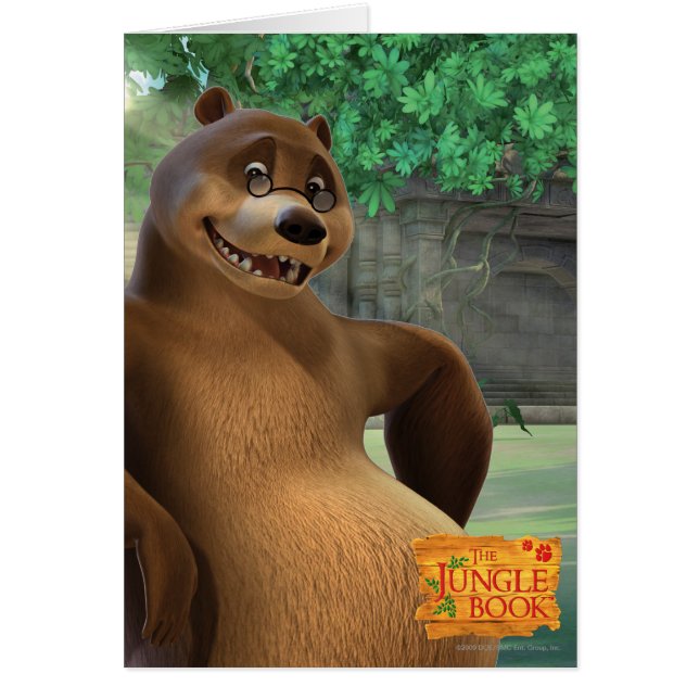 Baloo 5 hälsningskort (Framsidan)