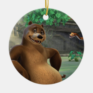 Baloo 5 julgransprydnad keramik