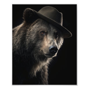 Baloo "Den Grisliga" Grissom - Björn -  Fototryck