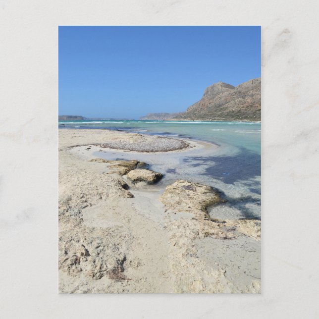 Balos Beauty Paradise Postcard Vykort (Framsida)