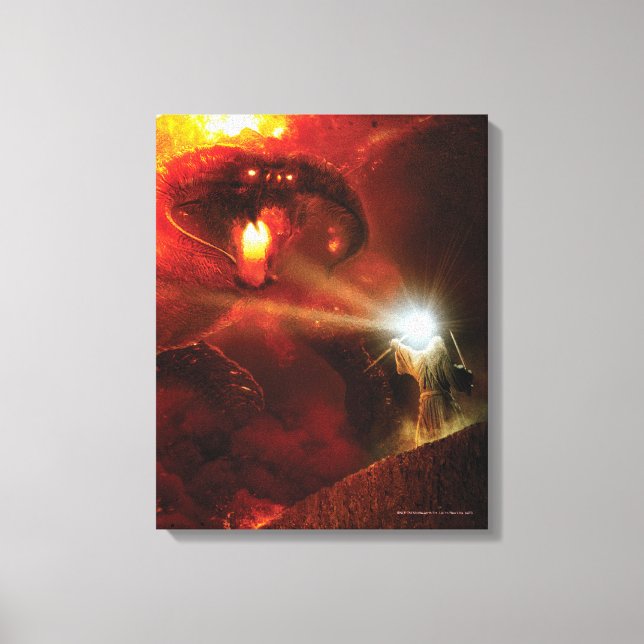 Balrog mot GANDALF™ Canvastryck (Framsida)