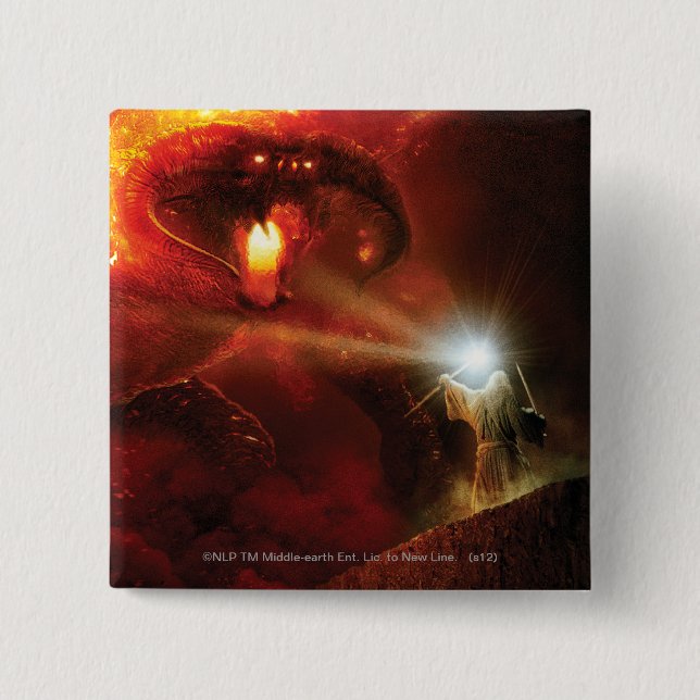 Balrog mot GANDALF™ Knapp (Framsida)