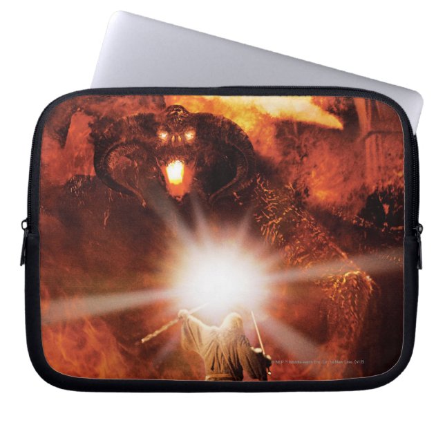 Balrog mot GANDALF™ Laptop Sleeve (Framsidan)