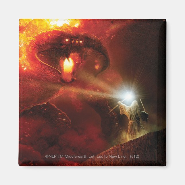 Balrog mot GANDALF™ Magnet (Framsidan)